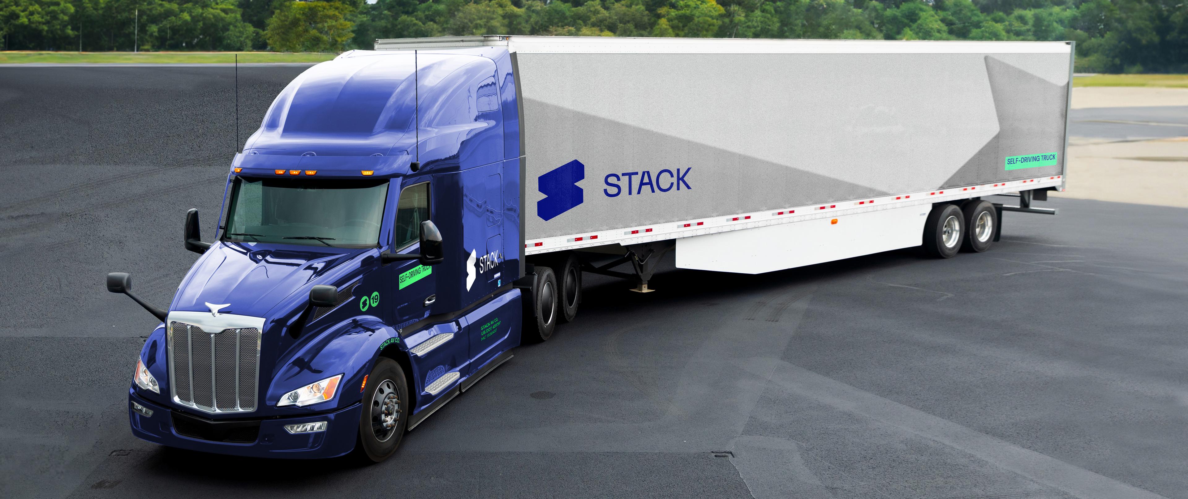 A Stack AV truck